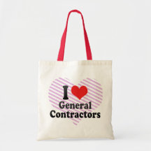 Jag älskar General Leverantör Tote Bag