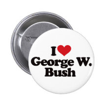 Jag älskar George W Bush Knappar Med Nål