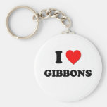 Jag älskar Gibbons Nyckel Ringar