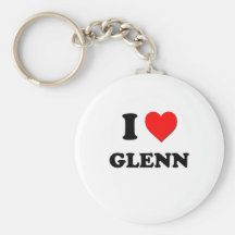 Jag älskar Glenn Nyckel Ring