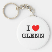 Jag älskar Glenn Nyckel Ring