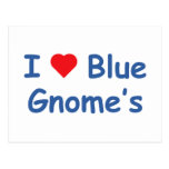 Jag älskar gnomes vykort