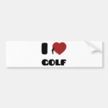 Jag älskar Golf Bildekaler