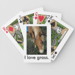 Jag älskar grass. kortlek