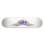 Jag älskar Grekland - vingar Anpassningsbara Skateboard