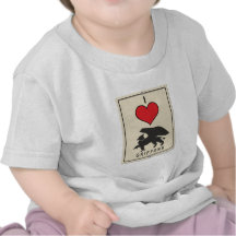 Jag älskar Griffons Tee Shirt