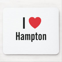 Jag älskar Hampton Mus Matta