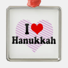 Jag älskar Hanukkah Julgransdekoration