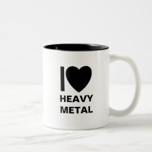 Jag älskar heavy metalmuggen