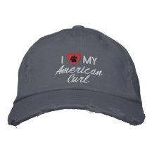 Jag älskar (hjärta) min amerikankrullning keps