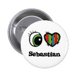 Jag älskar (hjärta) Sebastian Pins
