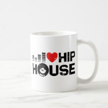 Jag älskar höfthuset kaffe mugg