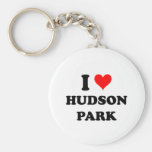 Jag älskar Hudson parkerar New York Nyckelringar