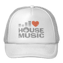 Jag älskar husmusik trucker keps