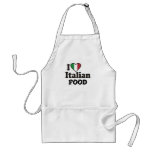 Jag älskar italiensk MAT Förkläden