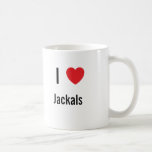 Jag älskar Jackals Kaffe Muggar