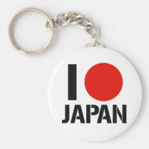 JAG ÄLSKAR JAPAN NYCKELRING