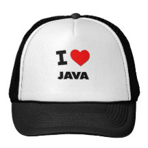 Jag älskar Java (mat) Baseball Hat