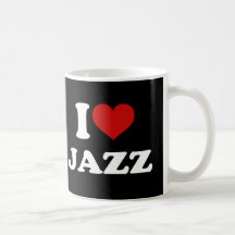 Jag älskar Jazz Kaffe Muggar