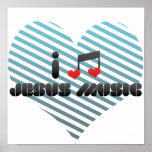 Jag älskar Jesus musik Posters