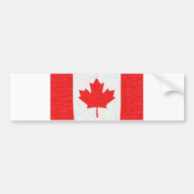 Jag älskar Kanada! Den kanadensiska flagga syr Loo Bildekaler