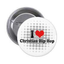Jag älskar kristen hip hop pins