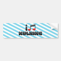 Jag älskar Kulning Bildekaler