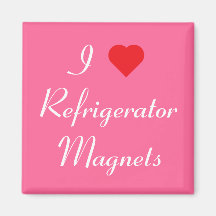 Jag älskar kylskåpmagneter