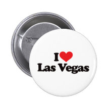Jag älskar Las Vegas Knapp
