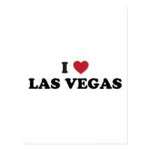 Jag älskar Las Vegas Nevada Vykort