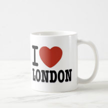 JAG ÄLSKAR LONDON KAFFE KOPP
