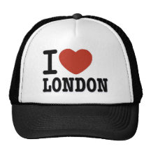 JAG ÄLSKAR LONDON TRUCKER KEPSAR