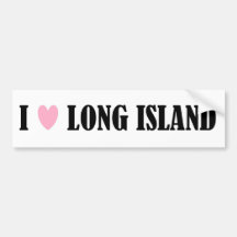 JAG ÄLSKAR LONG ISLANDBILDEKALET