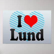 Jag älskar Lund, sverige. Jag Alskar Lund, sverige Print