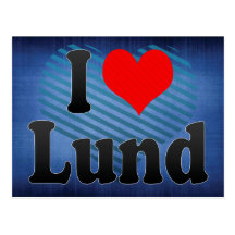 Jag älskar Lund, sverige. Jag Alskar Lund, sverige Vykort