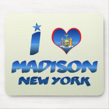 Jag älskar Madison, New York Musmattor