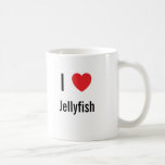 Jag älskar maneten kaffe mugg