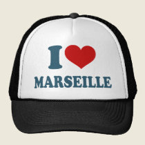 Jag älskar Marseille kepsar