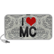 Jag älskar MC Laptop Högtalare