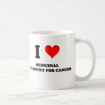 Jag älskar Medicinal kemi för cancer Kaffe Kopp