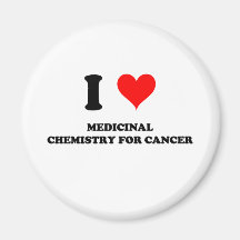Jag älskar Medicinal kemi för cancer Magnet För Kylskåp