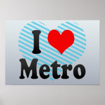 Jag älskar metroen, Indonesien Posters