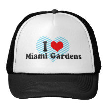 Jag älskar Miami trädgårdar, United States Kepsar