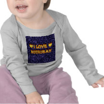 Jag älskar michigan tee shirt