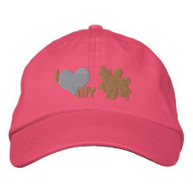 Jag älskar min belgiska Tervuren broderade hatt (B