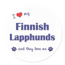 Jag älskar min finlandssvenska Lapphunds (den åtsk