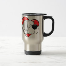 Jag älskar min gammala engelska Sheepdog Kaffe Mugg