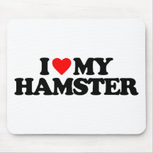 JAG ÄLSKAR MIN HAMSTER MUSMATTOR