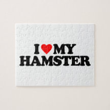 JAG ÄLSKAR MIN HAMSTER PUSSEL