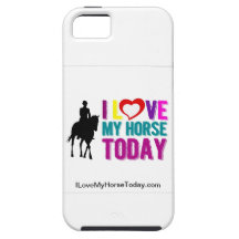 Jag älskar min häst i dag iPhone 5 cases